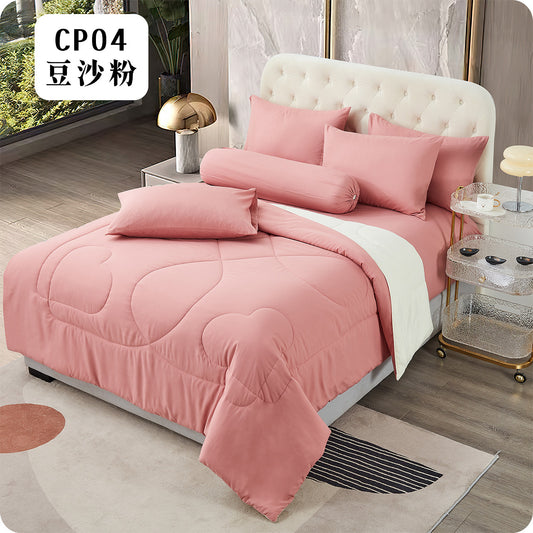 2000TC 纯色雪纺纯棉 CP04 豆沙粉