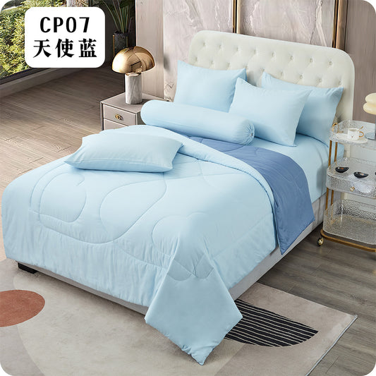 2000TC 纯色雪纺纯棉 CP07 天使蓝