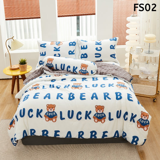 2500TC 牛奶丝棉 FS02 幸运熊