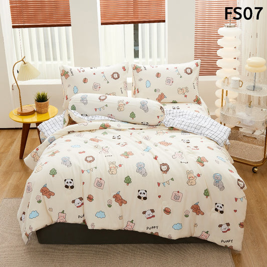 2500TC 牛奶丝棉 FS07 动物乐园