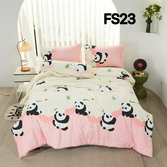 2500TC 牛奶丝棉 FS23 蜜桃熊猫
