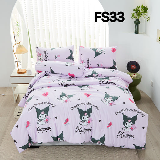 2500TC 牛奶丝棉 FS33 Kuromi