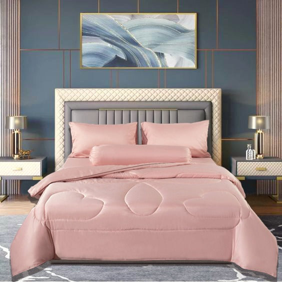 2500TC Ice Silk Hotel Bedsheet Set 冰丝床单